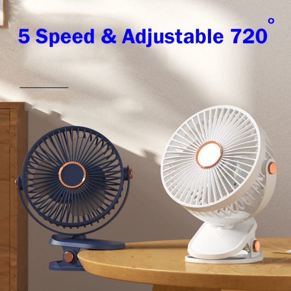 F50 Mini Clip Fan 5 Speed 6